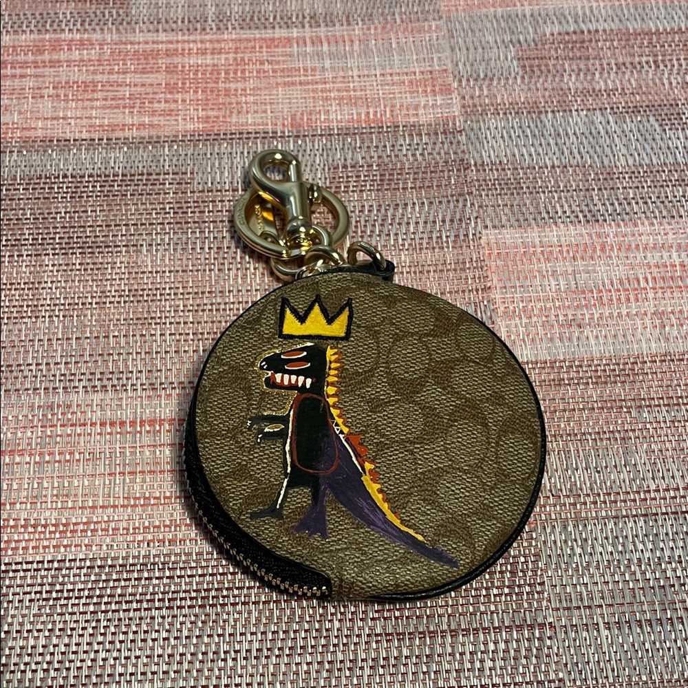 Coach x Basquiat Coin Purse Keychain
